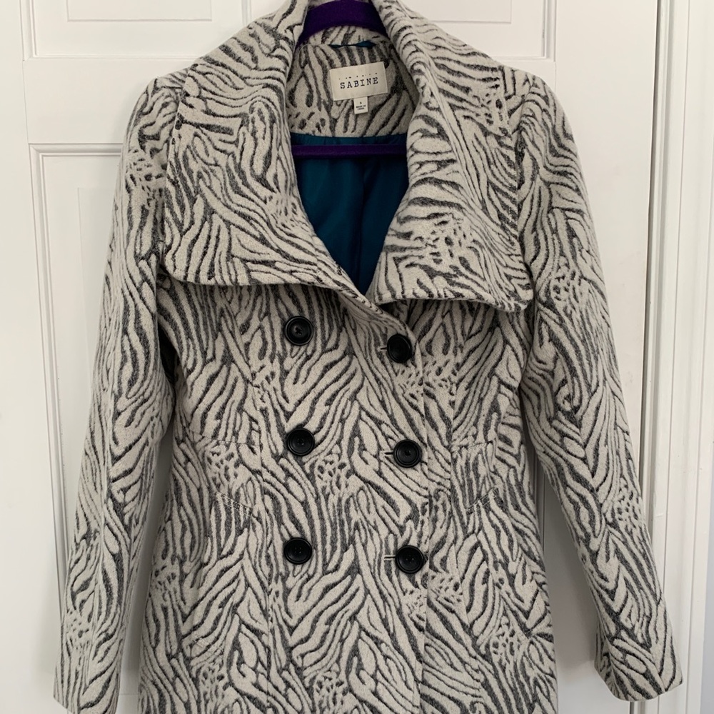 Sabine Zebra Coat